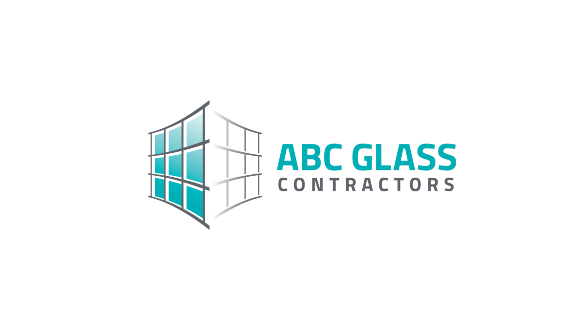 Logo for a glass contractor