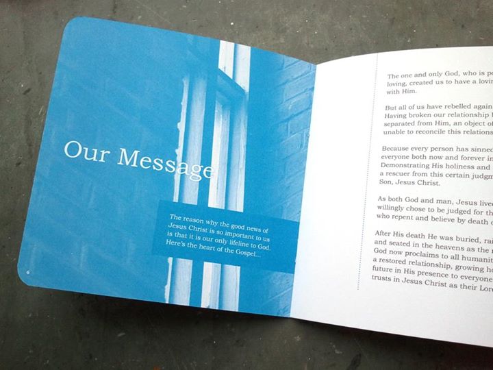 Welcome booklet for Lake Drive Baptist Church